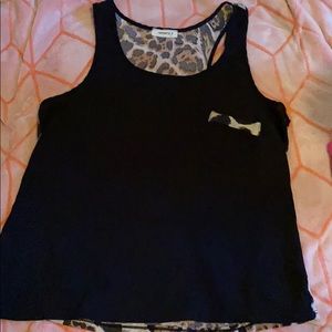 Cheetah tank top